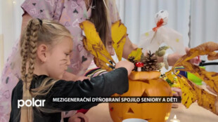 Mezigenerační dýňobraní  v domově Luna spojilo seniory a děti
