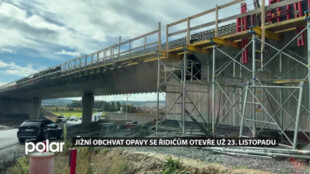 Jižní obchvat Opavy se řidičům otevře už 23. listopadu. Úsek dlouhý přes 2 kilometry výrazně uleví dopravě