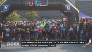 Ostravský Běh pro podořil dvojčata Radovana a Týnku