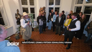 Návštěvníci frýdeckého zámku při večerní prohlídce odhalovali vraha