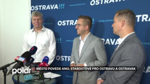 Ostravu bude řídit ANO, Starostové pro Ostravu a Ostravak. Koalici povede Richard Vereš