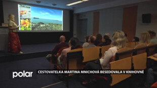 Cestovatelka Martina Mnichová vzala návštěvníky knihovny na Nový Zéland
