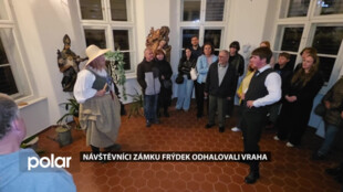 Návštěvníci frýdeckého zámku při večerní prohlídce odhalovali vraha