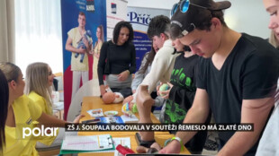 ZŠ Jana Šoupala bodovala na soutěži Řemeslo má zlaté dno. Tým deváťáků obsadil 2. místo