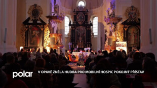V Opavě zněla hudba pro mobilní hospic Pokojný přístav. Benefiční koncert vynesl bezmála 45 tisíc korun