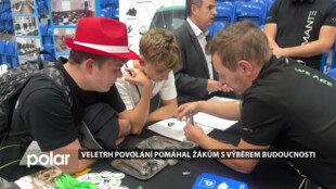 Veletrh povolání ve víceúčelové hale v Opavě pomáhal žákům s výběrem budoucnosti