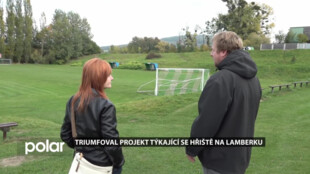 Triumfoval projekt týkající se hřiště na Lamberku