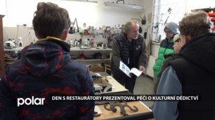 Den s restaurátory prezentoval péči o kulturní dědictví