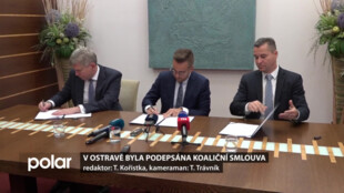 V Ostravě byla podepsána koaliční smlouva. Primátorem města bude Richard Vereš