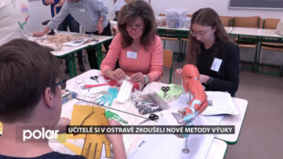 Učitelé si v Ostravě vyměnili role. Nové metody výuky zkoušeli jako žáci