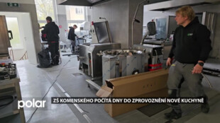 ZŠ Komenského v Odrách počítá dny do zprovoznění nové kuchyně, zkušební provoz začne v listopadu