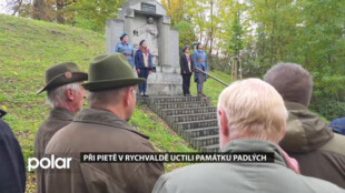 U výroční vzniku Československa uctili v Rychvaldě při pietě památku padlých