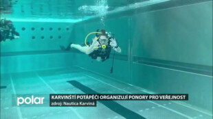 Karvinští potápěči organizují ponory pro veřejnost