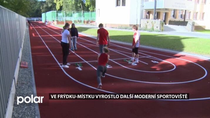 Gymnázium P. Bezruče vybudovalo moderní sportovní areál