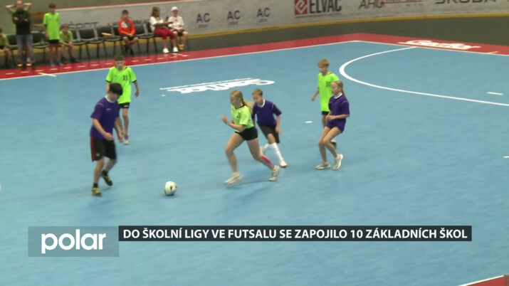 Žáci základních škol zažili v Polárce opravdovou futsalovou atmosféru