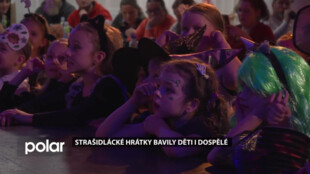 Strašidlácké hrátky v Družbě bavily děti i dospělé