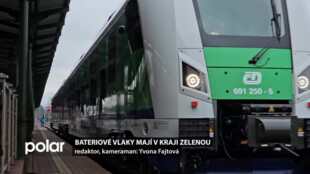 Bateriové vlaky mají v kraji zelenou. Do konce letošního roku zamíří na další tratě