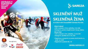 Koupaliště Poruba pořádá triatlon SKLENĚNÝ MUŽ/SKLENĚNÁ ŽENA