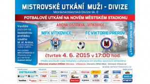 MFK Vítkovice versus FC Viktorie Přerov na stadionu Vítkovice