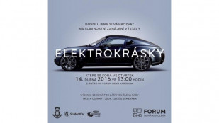 Výstava elektromobilů v Ostravské Karolině