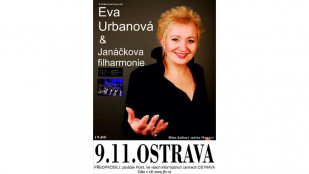 Exkluzivní koncert Evy Urbanové a Janáčkovy filharmonie Ostrava