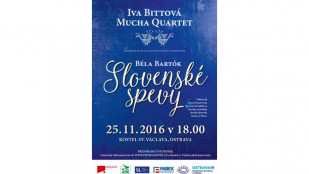 Iva Bittová vystoupí se Slovenskými spevy Bély Bartóka v Ostravě