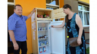 ​Potravinová banka otevřela veřejnou lednici na Moravě