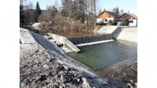 ​Domy v Raškovicích chrání 9 pádových stupňů na řece Mohelnici