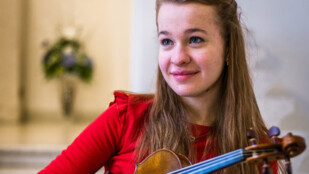 Houslistka Miriam Magdalena Haniková v dětství chtěla být horolezkyní