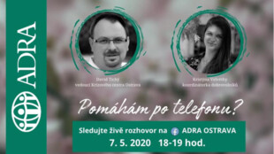 ADRA Ostrava dnes radí on-line všem, kdo pomáhají, chtějí a mohou pomáhat po telefonu. Ptejte se:-)