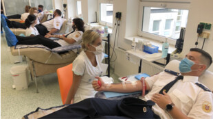 Krevní centrum Fakultní nemocnice Ostrava patřilo dobrovolným hasičům