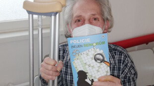 Pacienti klokočovské LDN dostali dárky od policistů