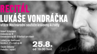 Nenechte si ujít klavírní recitál fenomenálního Lukáše Vondráčka