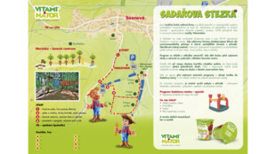 Přijeďte s dětmi na Sadařovu stezku do Sosnové