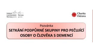 Charita Ostrava pořádá setkání pro Vás, kdo pečujete o své blízké s Alzheimerovou chorobou i demencí