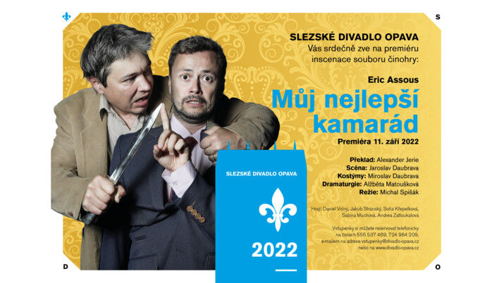 Le Théâtre Silésie Opava présentera la première de la pièce « Mon meilleur ami » |  Actualités |  PÔLE