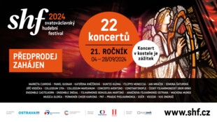 Svatováclavský hudební festival 2024 ﻿zahajuje předprodej