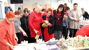 Ostravští energetici nakoupili před Vánoci u chráněných dílen za rekordních 70 tisíc