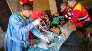 První společné cvičení ECMO týmu a Zdravotnické záchranné služby