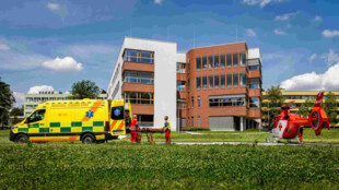 Hlavní heliport FN Ostrava je po rekonstrukci plně certifikovaný i pro noční provoz
