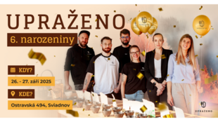 Upraženo slaví šest let a zve na narozeninovou oslavu