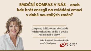Lektorka emoční inteligence a psychické odolnosti Jitka Ševčíková již tento čtvrtek v Brušperku