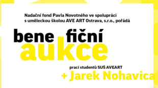 Umělecká škola ﻿AVE ART Ostrava pořádá benefiční aukci na podporu onkologických pacientů