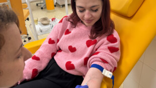 Valentýnský odběr v Opavě přilákal rekordních 104 dárců