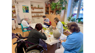 Tvořivé dílny v Rehabilitačním ústavu Chuchelná pomáhají pacientům po fyzické i psychické stránce