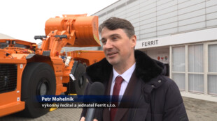 Výrobce důlní techniky Ferrit výrazně dominoval na strojírenském veletrhu Mine and Build