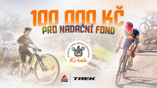 Šlápni pro dobrou věc s ElementStore. Podařilo se vybrat 100 000 Kč pro Nadační fond Krtek