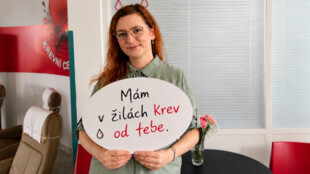 Díky transfuzím překonala vážný zdravotní stav. FNO vyzývá dárce krve: Kdo můžete, přijďte