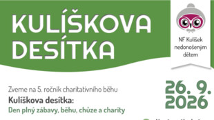 Běhejte pro dobrou věc: V Hati se uskuteční již 5. ročník charitativního běhu Kulíškova desítka