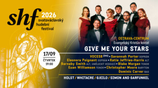 Britský vokální fenomén míří do Ostravy: VOCES8 propojí Holsta, Whitacrea i Simona a Garfunkela